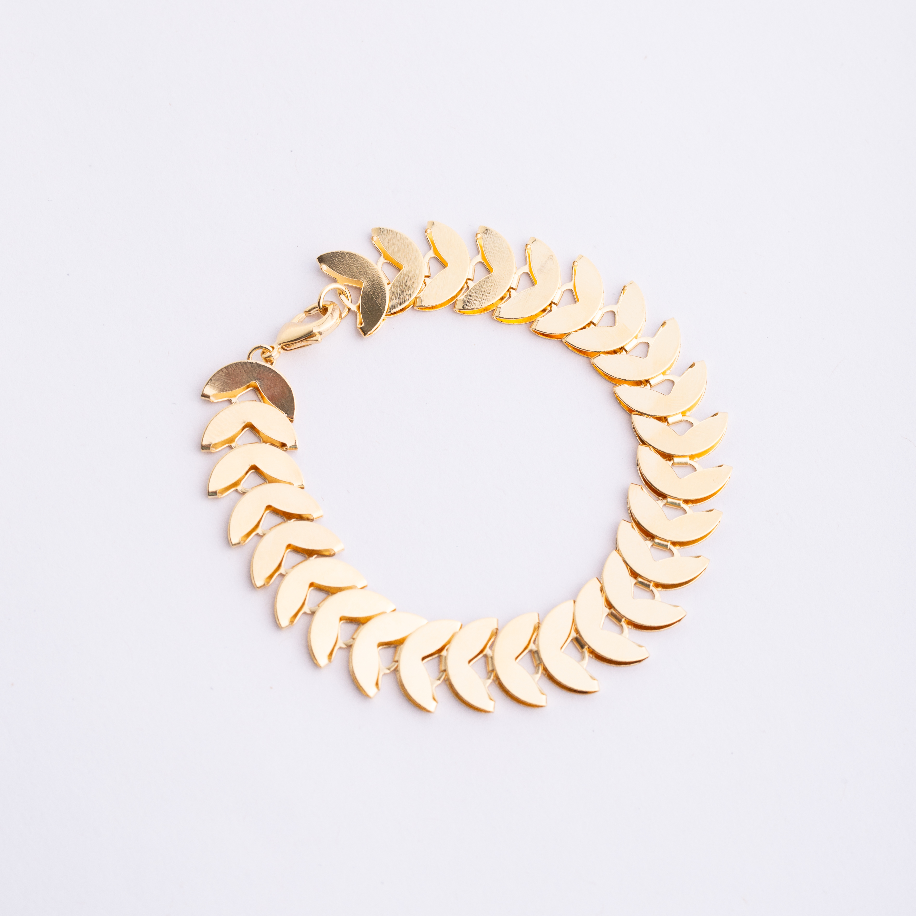 19085 Pulsera Elegancia Dorada